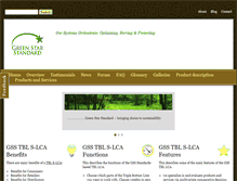Tablet Screenshot of greenstarstandard.com